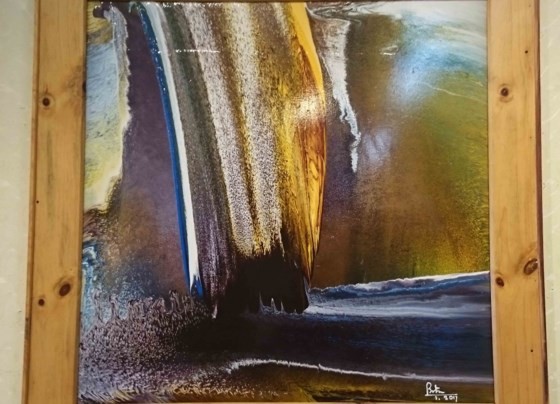 Triển lãm “Linh hồn màu sắc” qua tranh vẽ bằng ngón tay ảnh 5