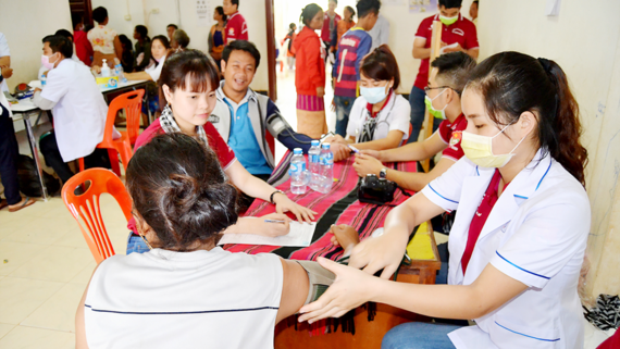 The program provides health care for 5,000 people;