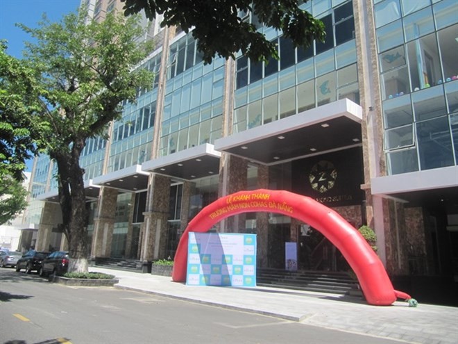 The kindergarten, COHAS Da Nang, or Smile School, is located on Ly Thuong Kiet street in Da Nang city (Photo: VNA)