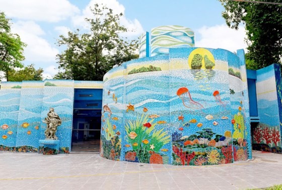 Thay áo mới cho nhà Gương huyền thoại trong công viên Thống Nhất ảnh 2