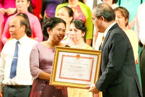 Giải thưởng Võ Trường Toản lần thứ 20 năm 2017: Tôn vinh 40 thầy, cô giáo tiêu biểu của TPHCM ảnh 3