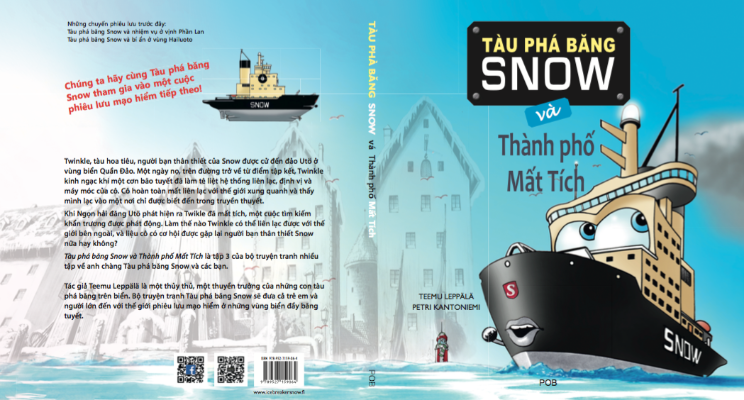 Icebreaker Snow and The Lost City cover (Snow series part 3)