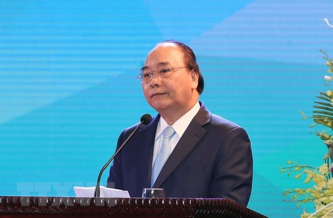 Prime Minister Nguyen Xuan Phuc addresses the event (Photo: VNA)