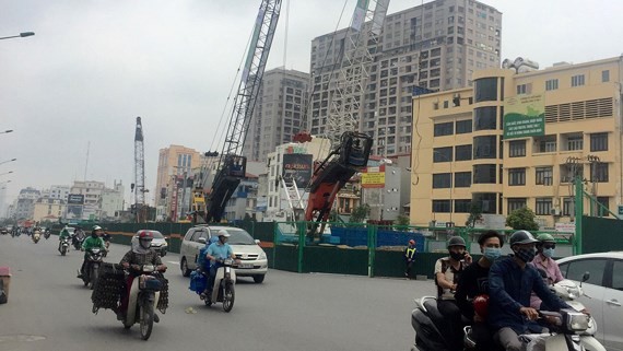 Building site of the Ring Road No. 2