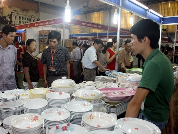 Thai goods on display in Vietnam (Source: VNA)