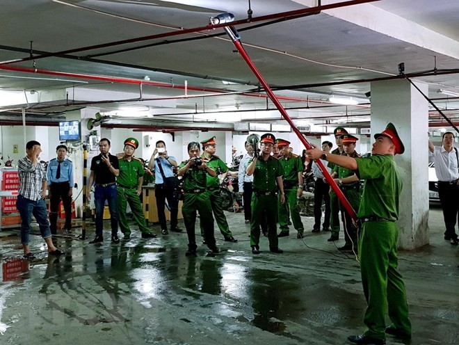 At the inspection (Source: VNA)