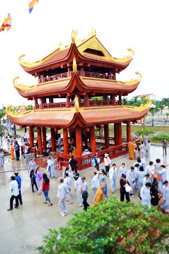 KhÃ¡nh thÃ&nbsp;nh Thiá»n viá»n TrÃºc LÃ¢m Háº­u Giang áº£nh 7