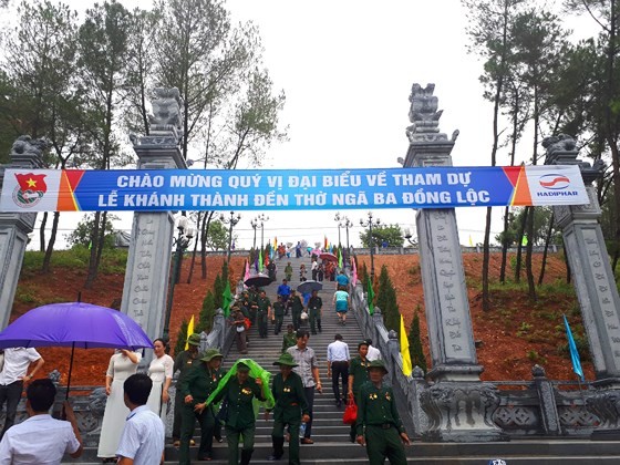 KhÃ¡nh thÃ&nbsp;nh Äá»n thá» NgÃ£ ba Äá»ng Lá»c áº£nh 3