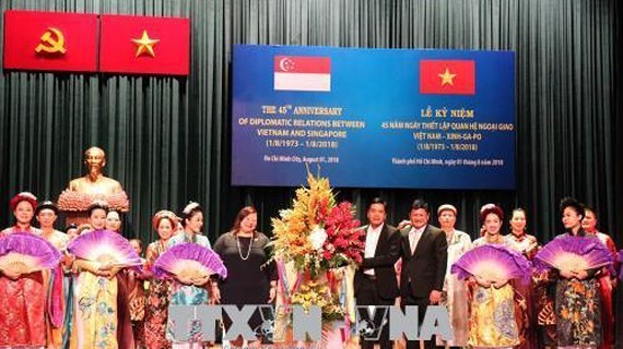 At the ceremony (Photo: VNA)