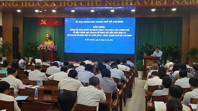 HCM City announces approved land use master plan. (Photo: VNA)