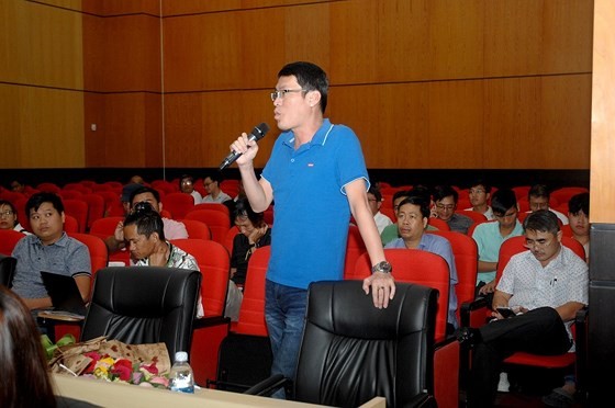 Há»p bÃ¡o cÃ´ng bá» giáº£i thÆ°á»ng Quáº£ bÃ³ng vÃ&nbsp;ng Viá»t Nam 2018 áº£nh 2