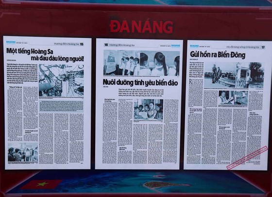 284 bÃ&nbsp;i bÃ¡o, tÆ° liá»u ÄÆ°á»£c trÆ°ng bÃ&nbsp;y táº¡i Triá»n lÃ£m âTÆ° liá»u bÃ¡o chÃ­ vá» HoÃ&nbsp;ng Saâ áº£nh 5