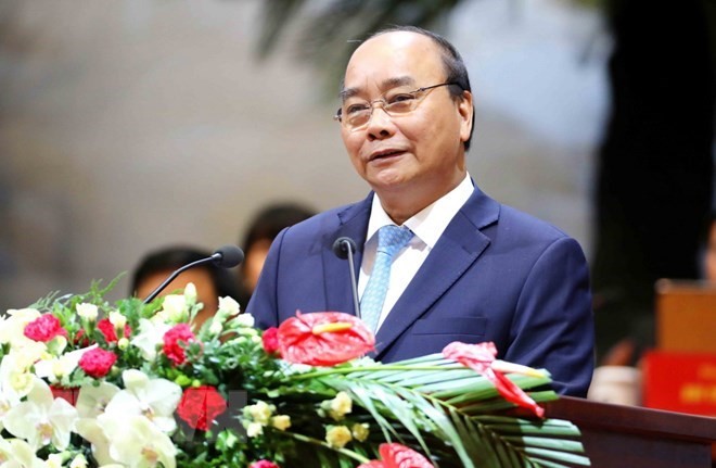 Prime Minister Nguyen Xuan Phuc at the event (Source: VNA)