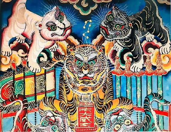 A Hang Trong painting