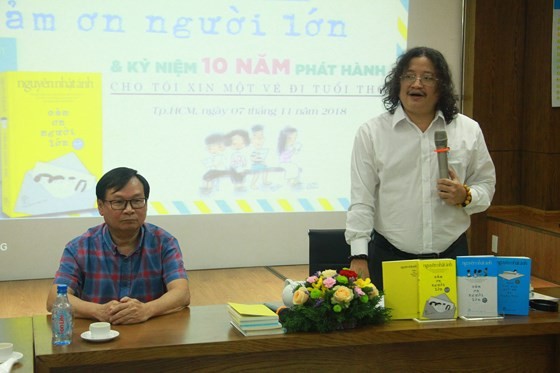 NhÃ&nbsp; vÄn Nguyá»n Nháº­t Ãnh gÃ¢y há»©ng thÃº vá»i âCáº£m Æ¡n ngÆ°á»i lá»nâ áº£nh 3