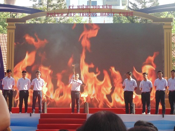 Ká»· niá»m 100 nÄm thÃ&nbsp;nh láº­p TrÆ°á»ng THPT Marie Curie áº£nh 6