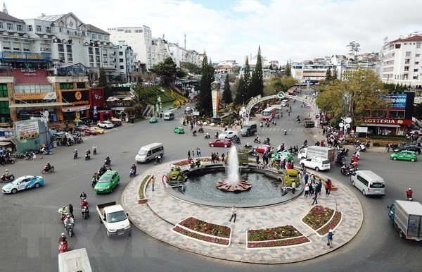 A corner of Da Lat city (Source: VNA)