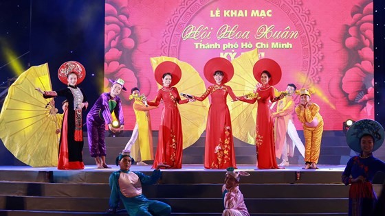 Khai máº¡c há»i Hoa XuÃ¢n TPHCM Táº¿t Ká»· Há»£i nÄm 2019 áº£nh 2