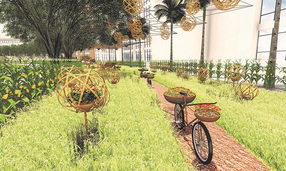 Há»i chá»£ hoa xuÃ¢n PhÃº Má»¹ HÆ°ng Táº¿t Ká»· Há»£i: Hoa vÃ&nbsp; cuá»c sá»ng áº£nh 4