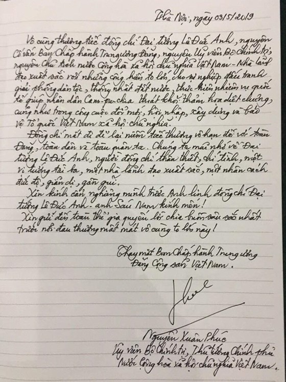 Memorial service of State funeral for former President General Le Duc Anh ảnh 37