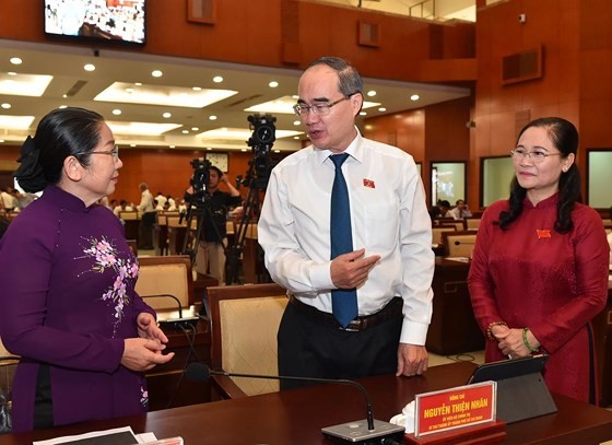 City leader underlines mission of building new industrial park for hi-tech firms ảnh 1