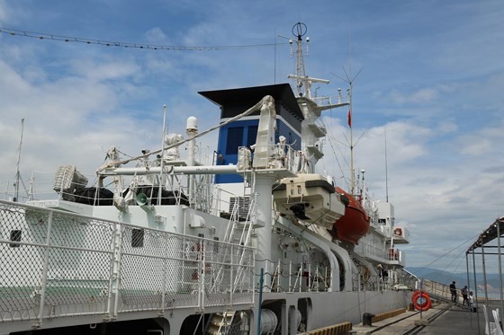 Japanese coastguard vessel makes 4th visit to Da Nang city ảnh 6