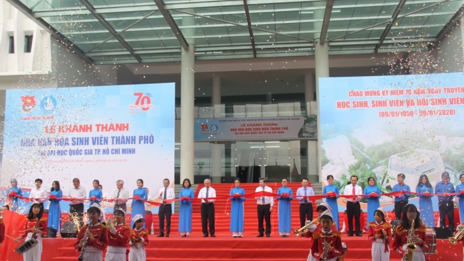 At the inauguration ceremony (Photo: Sggp)