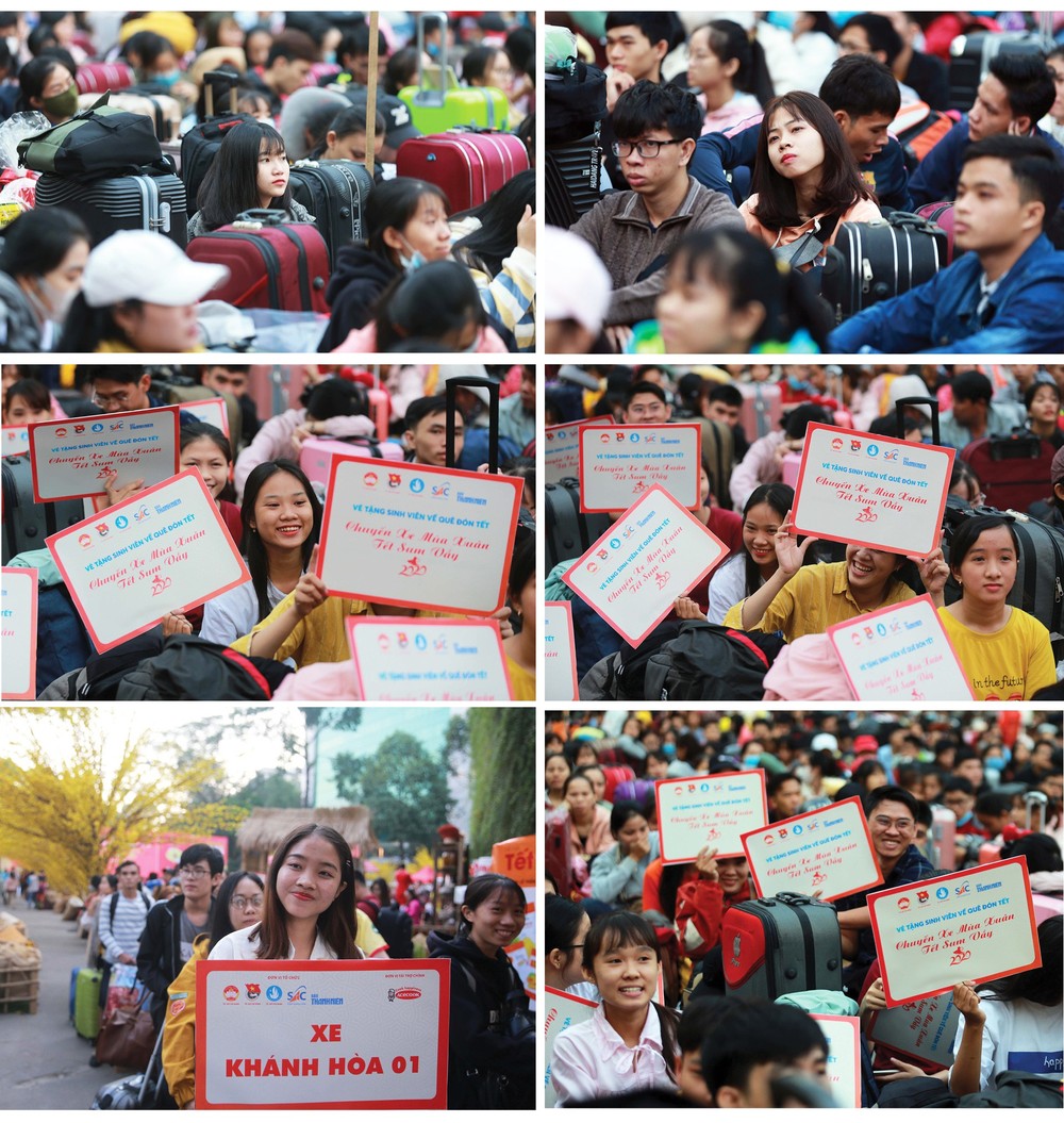 HCMC presents Tet bus tickets to disadvantaged students ảnh 4