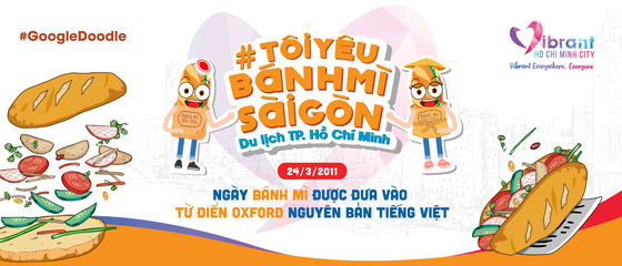 Today’s Google Doodle is Vietnam’s Banh Mi ảnh 1