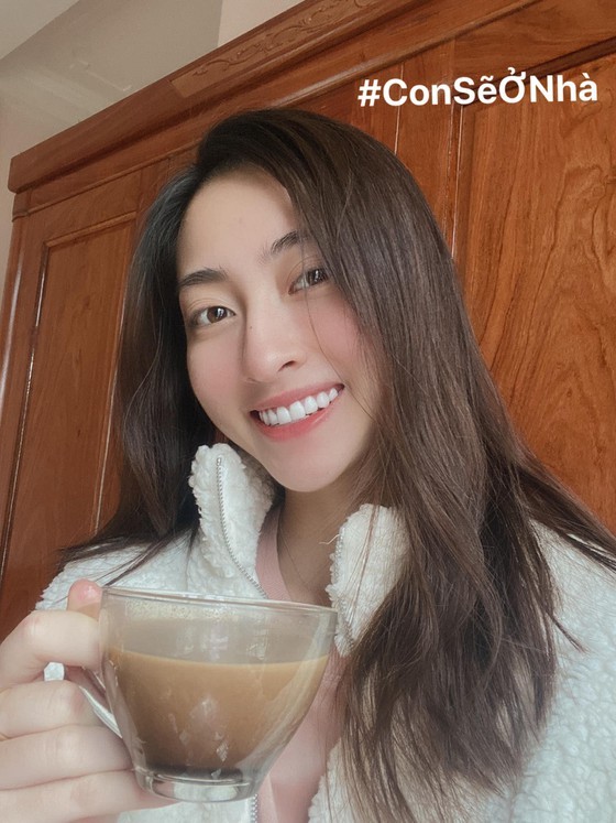 Vietnamese beauties call on people to stay at home to limit COVID-19 spread ảnh 1