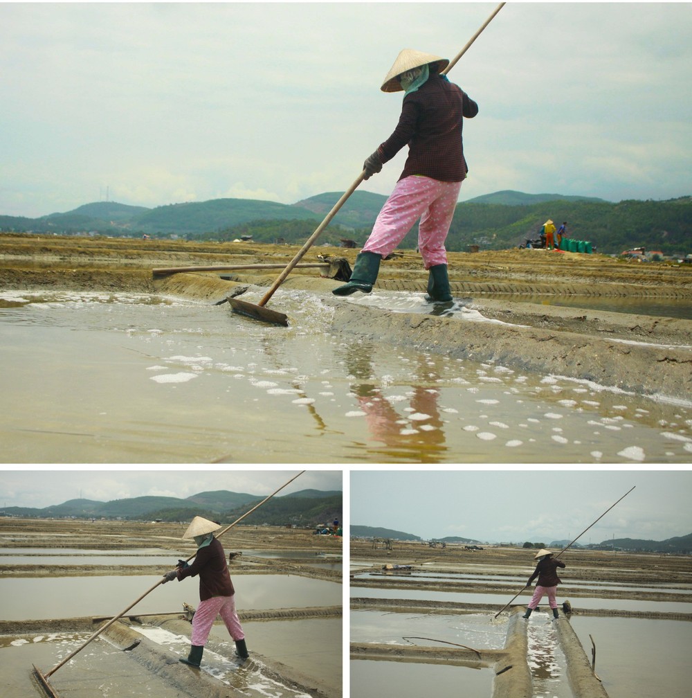 Sa Huynh salt farmers endure falling prices ảnh 2