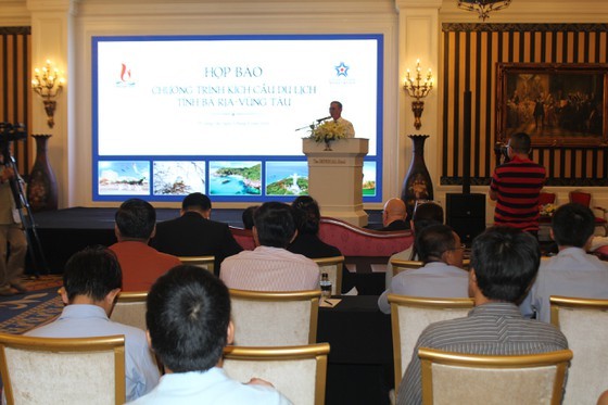 At the press conference (Photo: sggp)