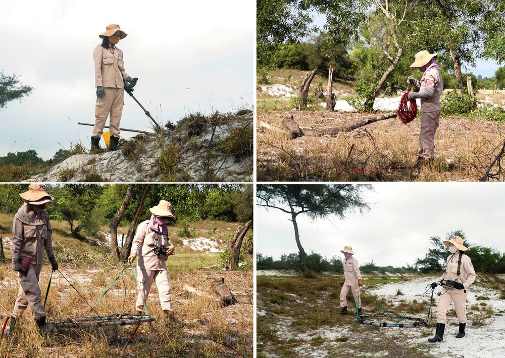 Vietnam’s unique female team reclaims mine-contaminated land ảnh 1
