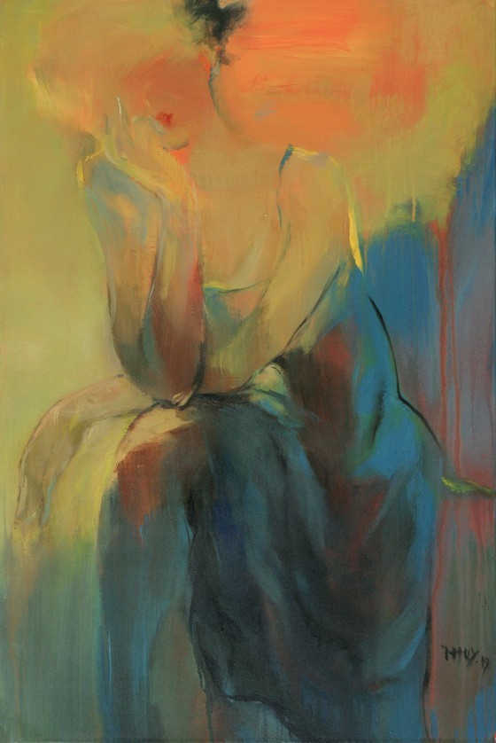 Hanoi's women-artist presents art works in HCMC ảnh 2