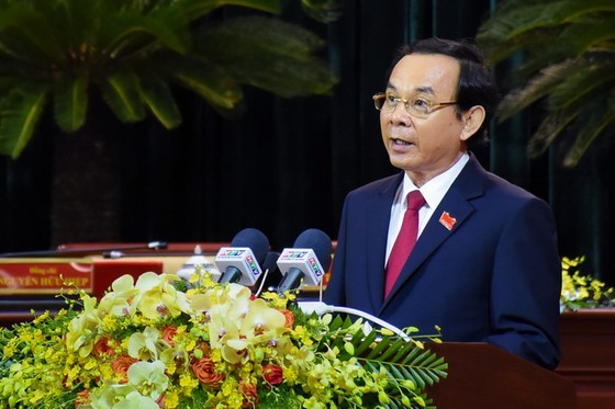 New HCMC Party Secretary makes his first official appearance ảnh 1