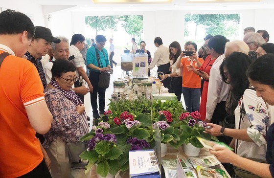 More than 100 artists join trip to visit city’s key works ảnh 4