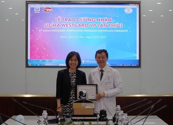 At the ceremony (Photo: VNA)