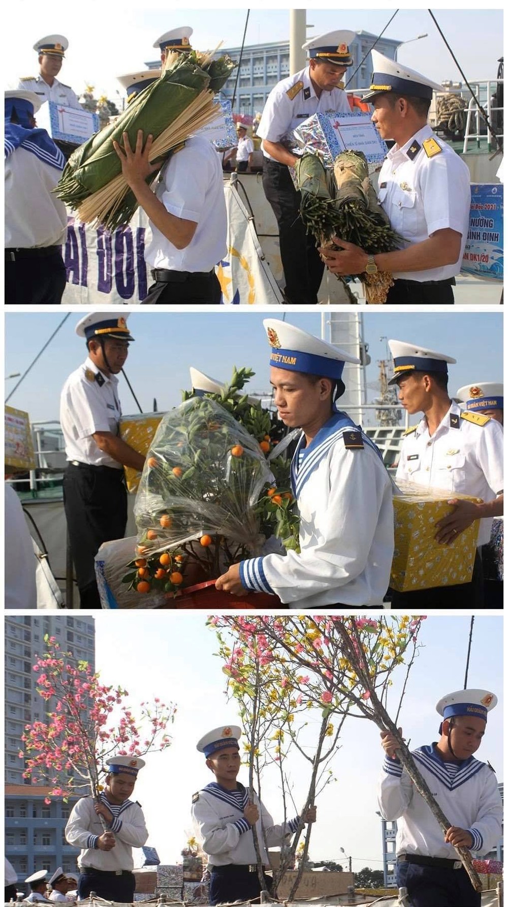 Bringing Tet gifts to soldiers on duty at DK1 Platform ảnh 5
