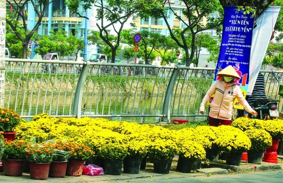 HCMC’s floating flower market opens ảnh 5