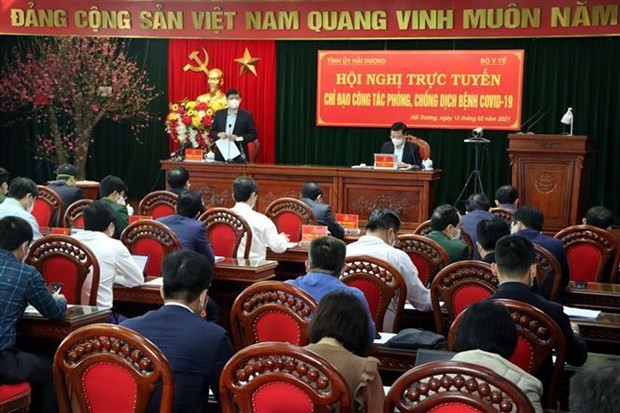 Hai Duong urged to implement COVID-19 combat measures on wider scale ảnh 1