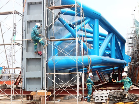 Irigation system in Mekong Delta in a rush to ensure proposed schedule ảnh 1