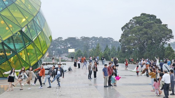 Da Lat City’s tourism industry increasingly revived ảnh 1