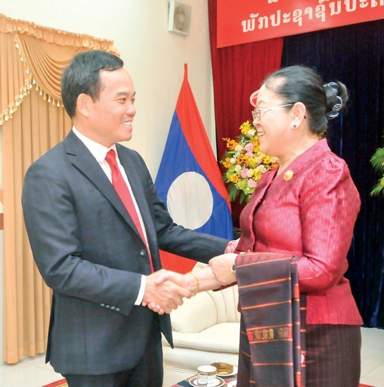 HCMC leaders congratulate Lao traditional New Year festival ảnh 1