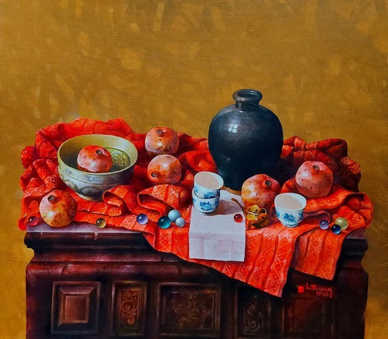 60 painters join fundraising art exhibition to raise money for the poor ảnh 2