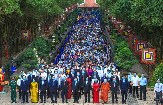 Hung Kings’ death anniversary commemorated in HCMC ảnh 1