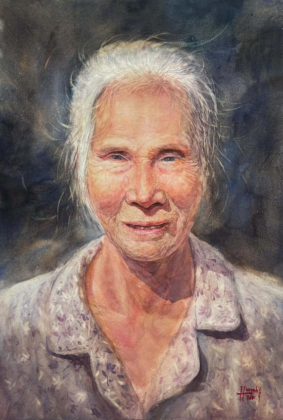 Painting exhibition of sacred land of Con Dao presented in HCMC ảnh 10