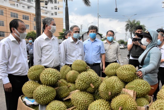 HCMC authorities check practice of preventive measures in District 12, Hoc Mon ảnh 1