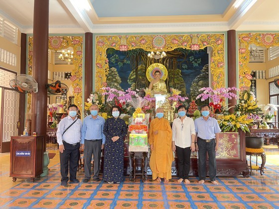 HCMC leaders praises Buddhism’s contribution to society in different fields ảnh 2
