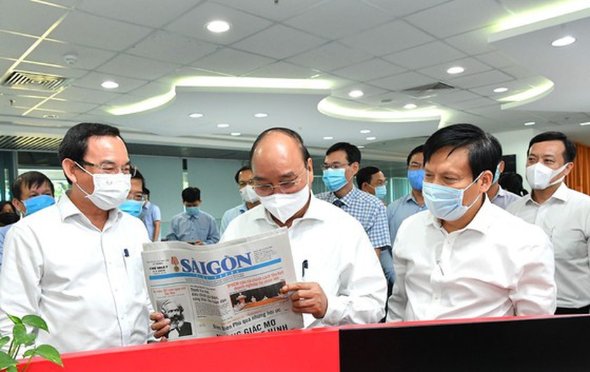 State President gives SGGP media interview before NA election ảnh 1