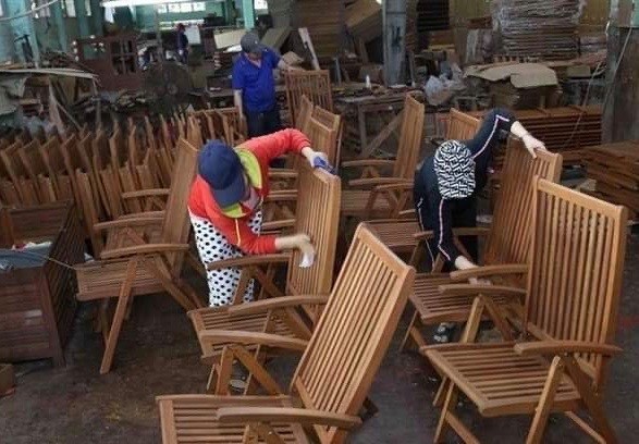 Made-in-Vietnam wooden products conquer US market ảnh 1
